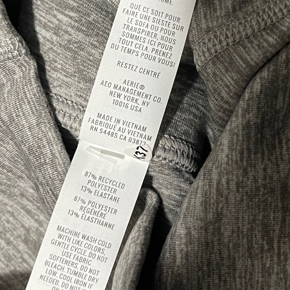 NEW Offline By Aerie Women's Pants The Hugger Bootcut Pull On Athleisure S Gray - Picture 3 of 8